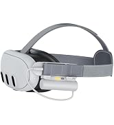 DUXICEPIN Comfort Battery Head Strap 5000mAh for Meta Quest 3, Rechargable Head Strap for Oculus ...