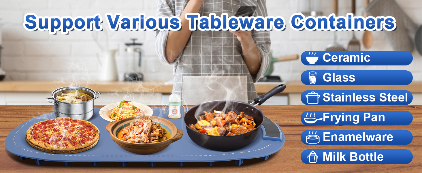 heating mat for food