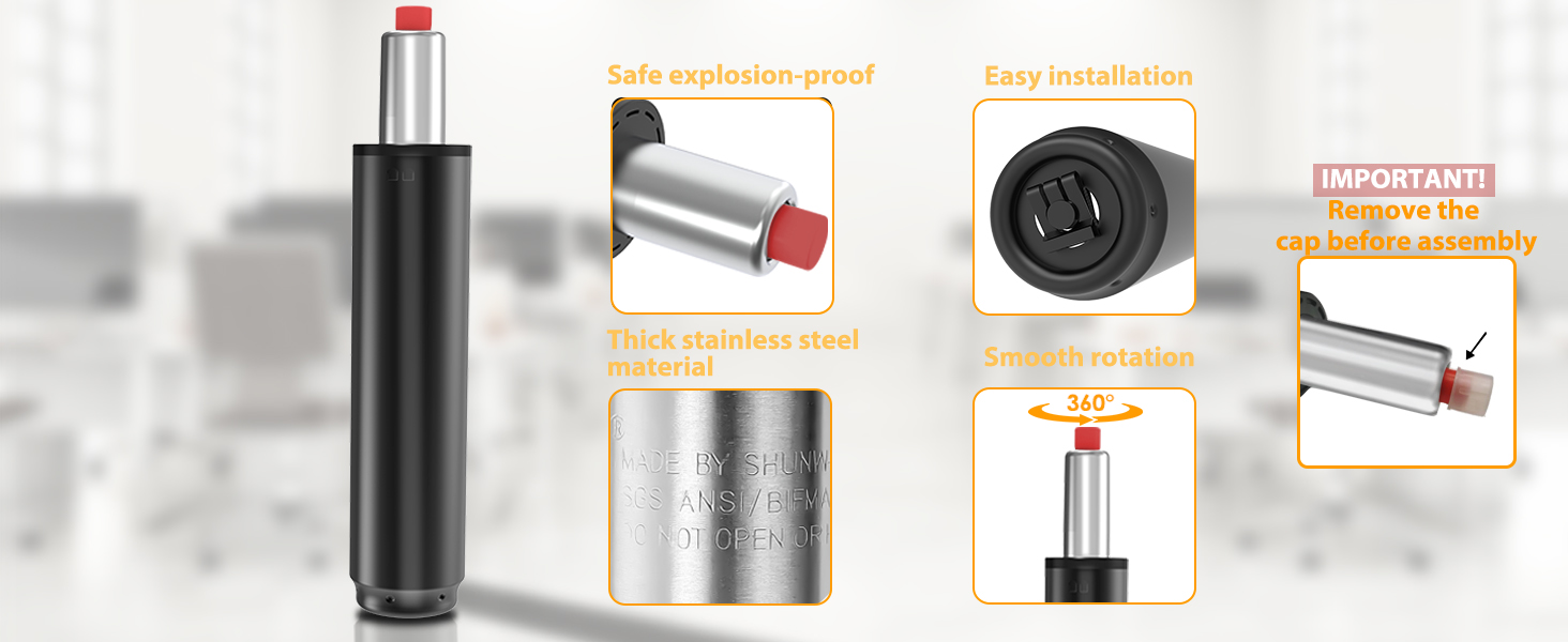 chair clyinder repleacment