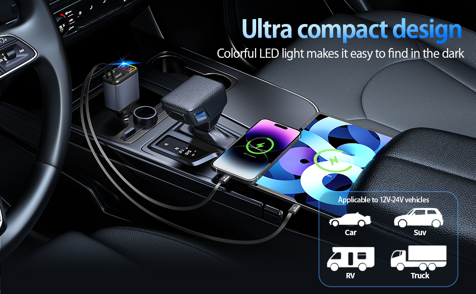 retractable car charger