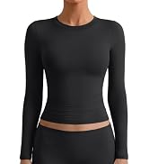 Trendy Queen Long Sleeve Shirts for Women Underscrub Trendy Tops | Lycra Blend,Double Layer Tees,...