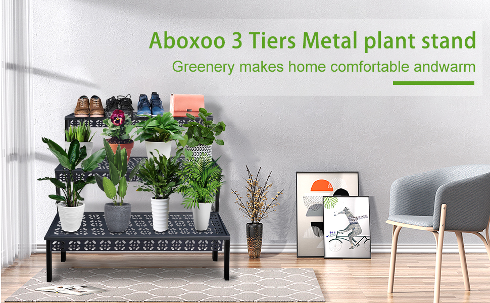 metal plant stand