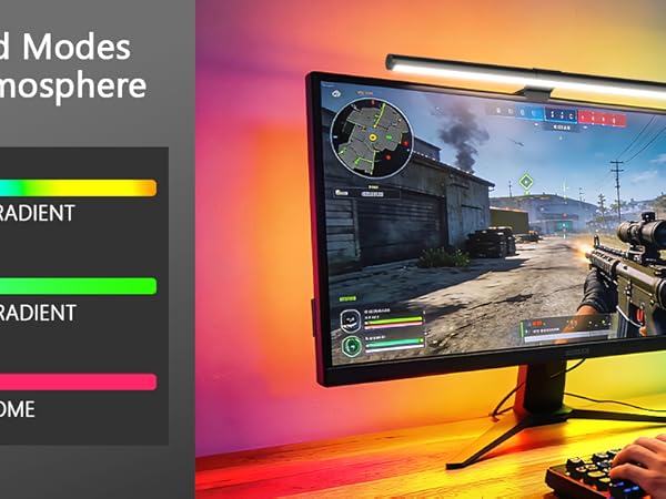 Gaming Office Desk Lamp