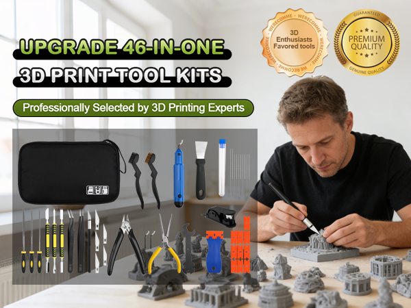 upgrade 46-in-one 3D print tool kits