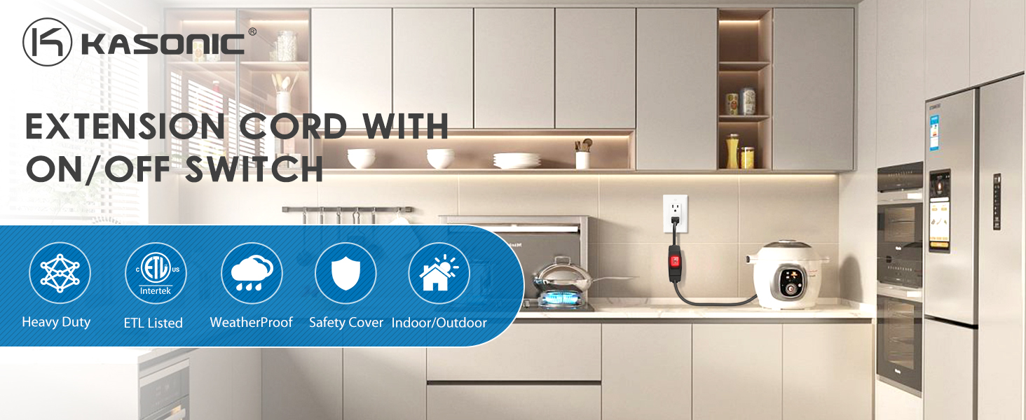 3 Outlet Extension Cord