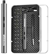 WorkBless WorkBless Mini Electric Screwdriver, 3.7V Precision Screwdriver Set, 24-in-1 Magnetic B...
