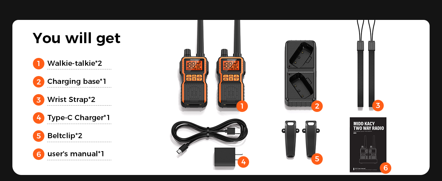 MK108 Two Way Radio