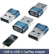 iPhone 15 Cable Connector for Car CarPlay, USB to USB-C Car Play OTG Adapter USB2.0 Data for iPho...