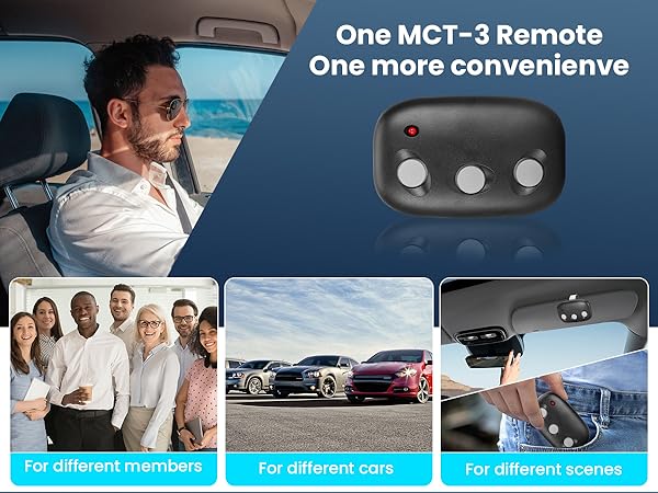 MCT-3 DNT00089 for Linear Garage Door Remote