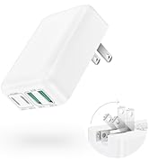 40W USB C Charger Block, Flat USB C Wall Charger Slim Dual Port Type C Fast Charging Blocks Box B...