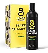 The Beard Club Original Premium Beard Shampoo - Natural &amp; Nourishing Formula for Soft, Clean &amp; He...