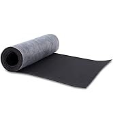 TroyStudio Mass Loaded Vinyl Sound Proof Barrier, 1 lb/sqft, 1 x 8 Feet MLV Insulation Sheet, Ant...