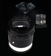 Hasting 10x Magnification Jewelry Triple Loupe 16mm Stainless Steel, Triplet Optic Glass Folding ...