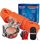 MUTUACTOR Fishing Magnet Kit,Combined 1240lb Strong Rotatable Magnet Fishing Heavy Duty,Permanent...