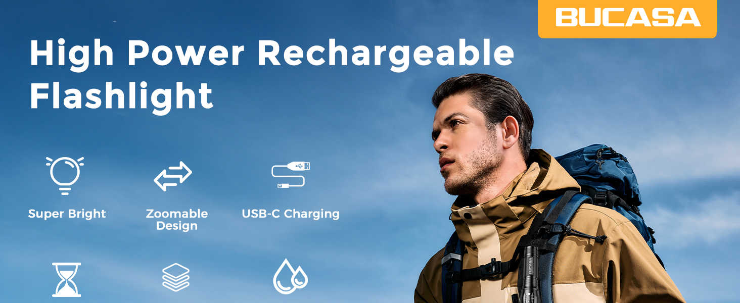 rechargeable flashlights