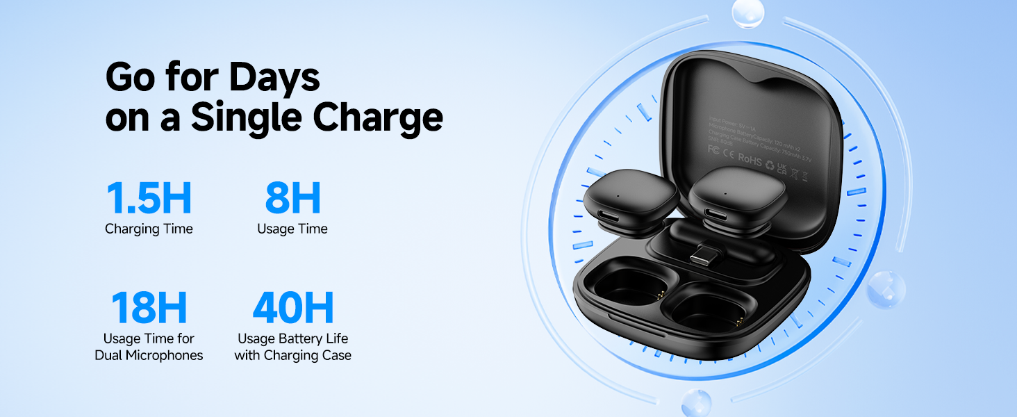 Mini Wireless Lavalier Microphone