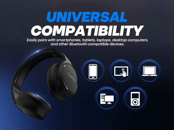 Lightweight headphones wireless