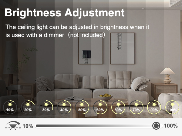 dimmable ceiling light