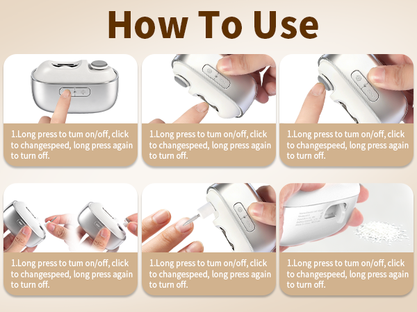 electric nail grinder