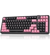 AUSDOM 98Pro Wireless Mechanical Keyboard Silent, Tri-Mode BT/2.4G/USB-C Hot Swappable Custom Qui...