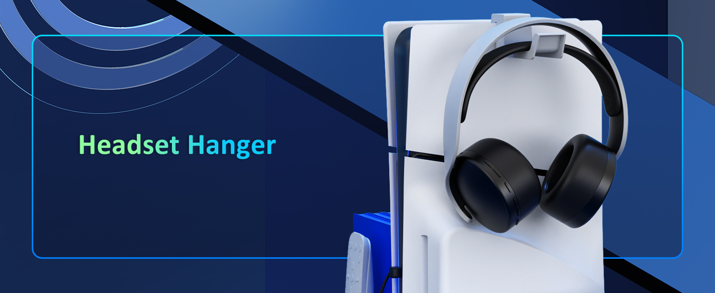 1The product comes with a headphone hook for hanging headphones.