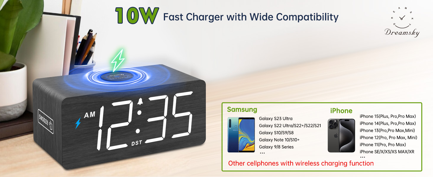 digital clocks for bedrooms