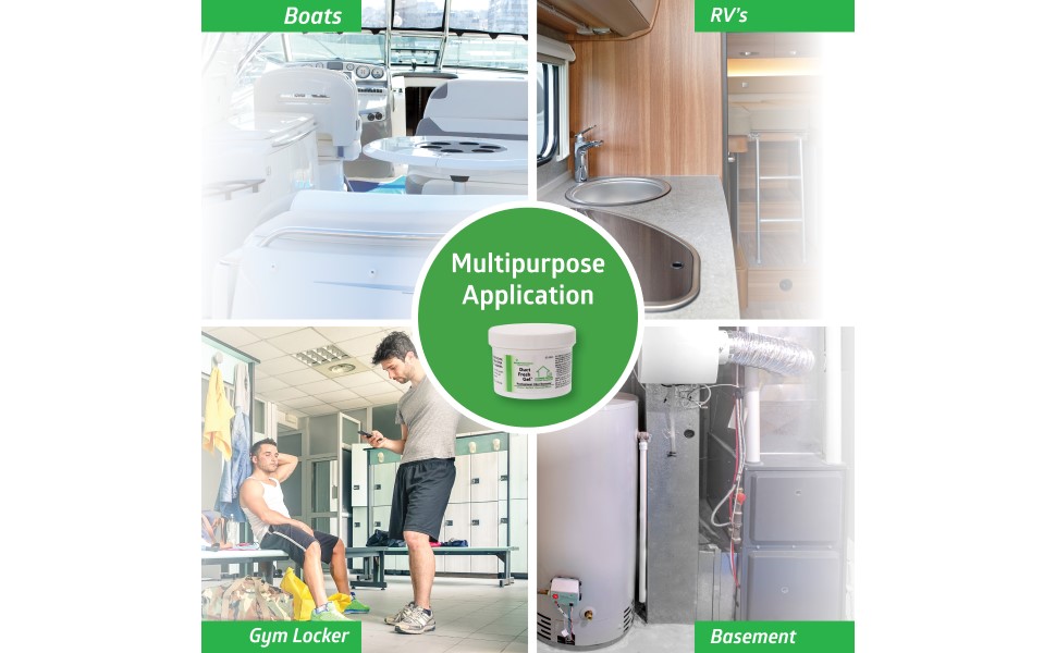 Multipurpose application for boats, RV's, gym lockers and basements