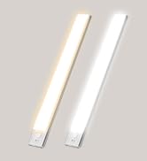 miadore Motion Sensor Cabinet Light, 2 Pack Wireless USB Rechargeable