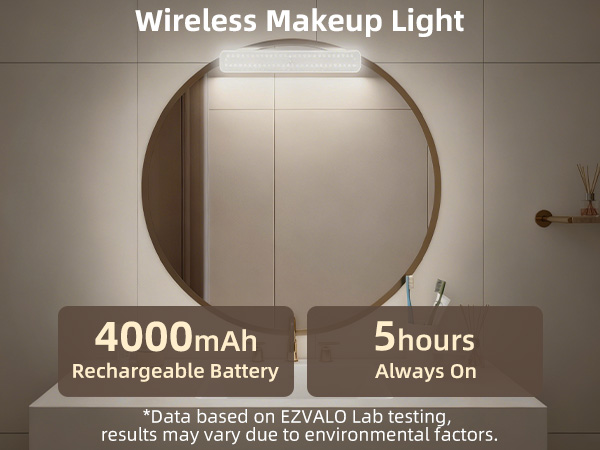 rechargeable makeup light