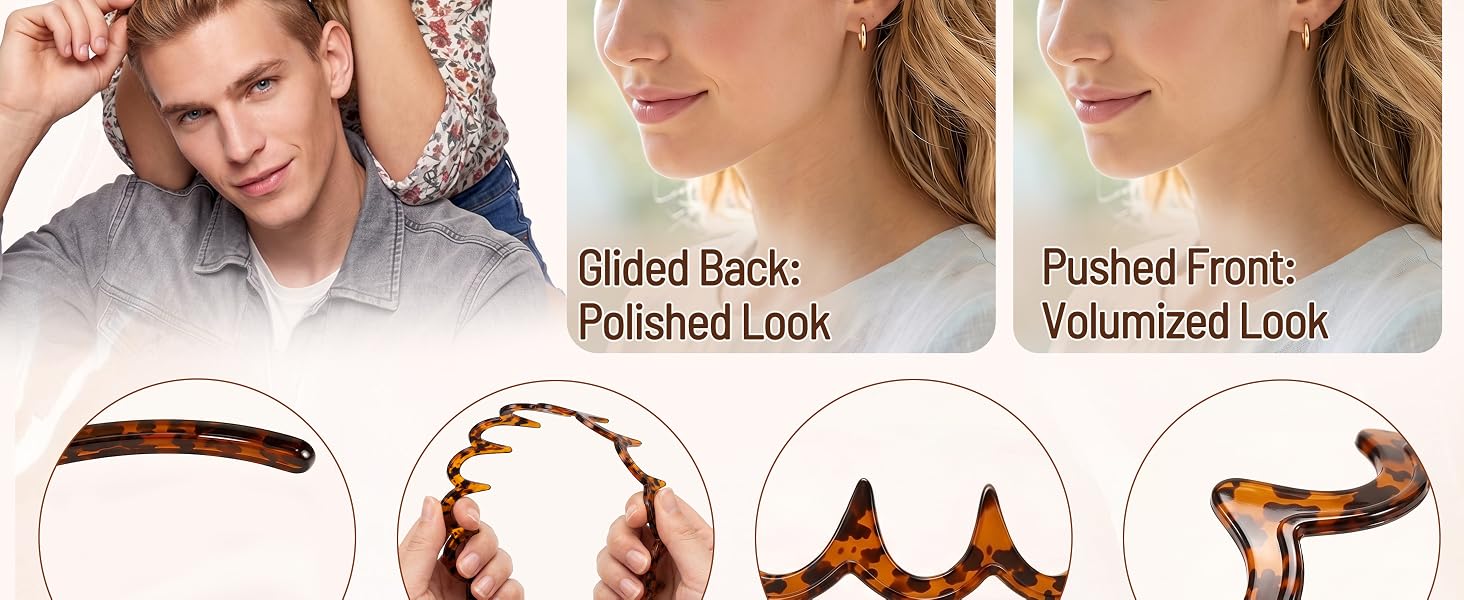 headband with teeth