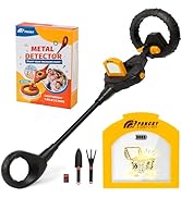 PANCKY Metal Detector for Kids, IP68 Waterproof 3-10 Year Kids Metal Detector Kit with LCD Displa...