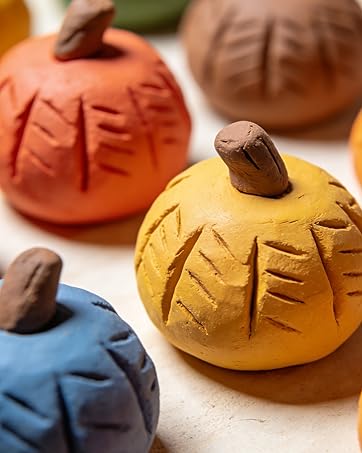 clay with tools