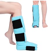 Comfytemp Ankle Foot Ice Pack Wrap, FSA Eligible HSA, Reusable Leg Ice Boot for Injury, Achilles ...