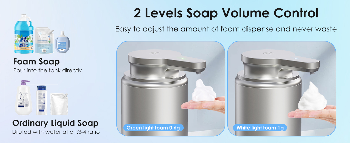 automatic foam soap dispenser touchless for kids