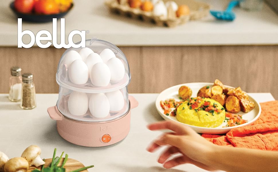 bella 14 Egg Cooker, blossom