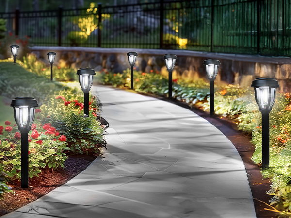 12 Pack Solar Lights Outdoor