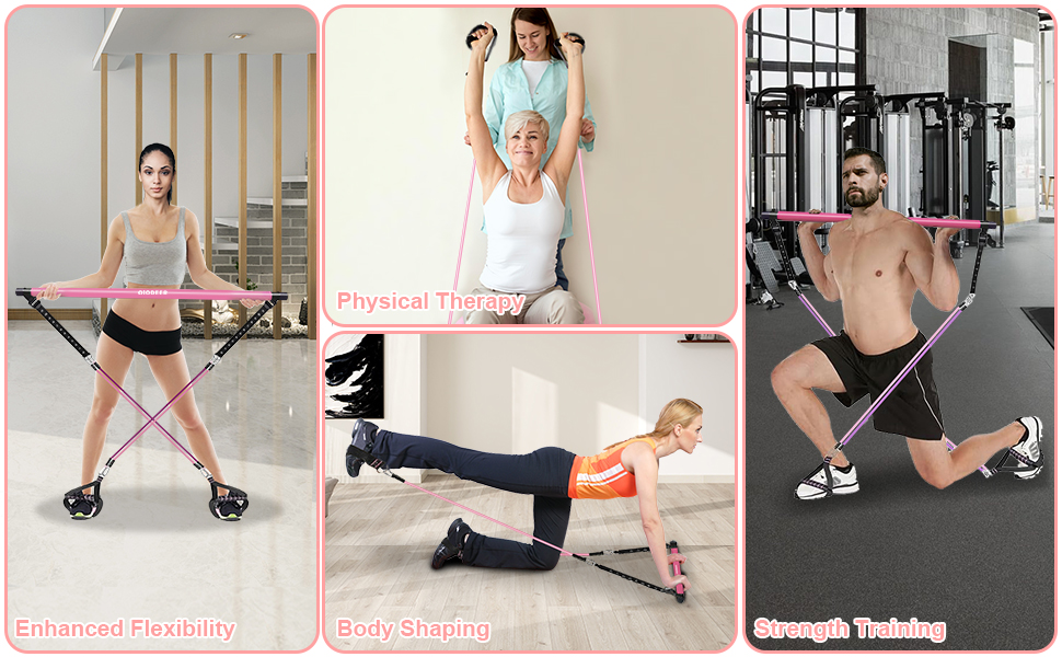 Olodeer Pilates Bar Kit 