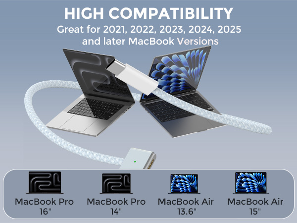 macbook magnetic cable