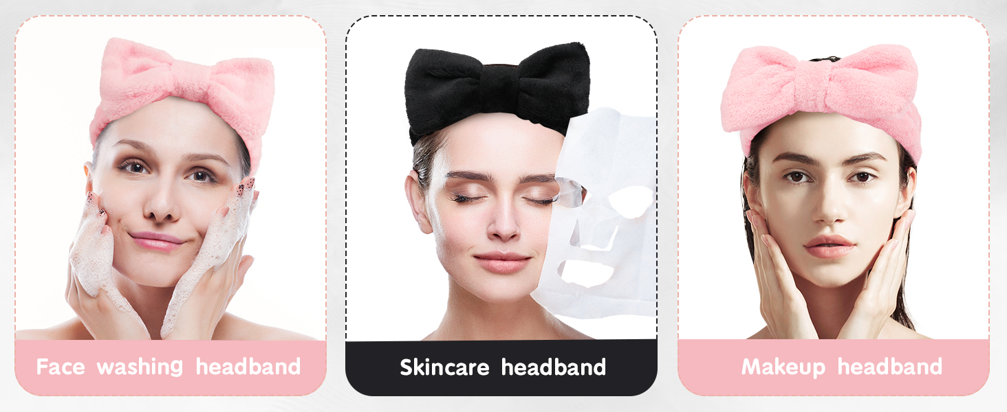 skincare headband