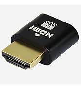 WLGQ 4K HDMI Dummy Load Virtual Plug High Resolution Virtual Monitor Display Emulator Next Genera...