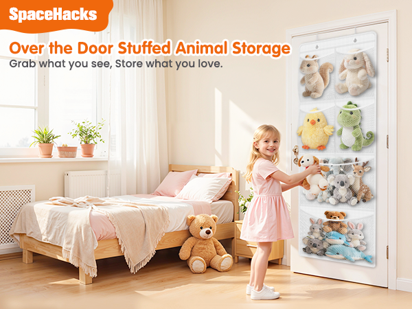 stuffed animals storage