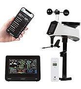 La Crosse Technology Professional Smart Wi-Fi Weather Station with Remote Monitoring (400 Foot Ra...