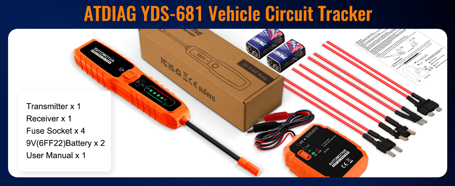 car or motorcycle electrical short detector