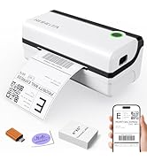 Rongta Bluetooth Thermal Shipping Label Printer, Wireless 4x6 Shipping Label Printer for Packages...