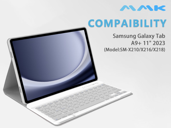 galaxy tab a9 plus case with keyboard