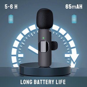 3 in 1 Wireless Microphone for iPhone, Camera, Android, iPad