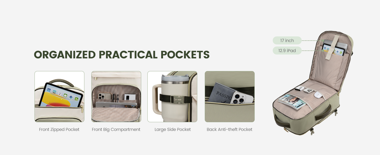 18 POCKETS