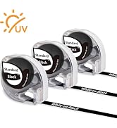 Phomemo P12 Label Tape Compatible with DYMO Label Maker Refills LT-100H LT-100T 200B, for P12 P12...
