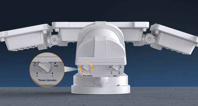 adjustable motion sensor light