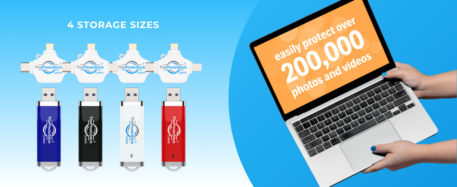 4 storage sizes available